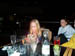 Amy blowing out candles