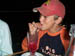 Paul drinking