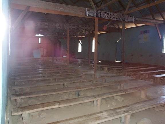 Kundiawa church- inside