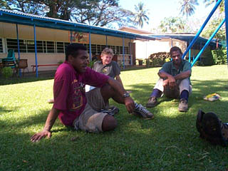 Kenneth, Doug & Mr H lunch