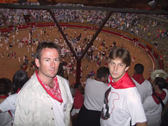 Rob and Marty after fight