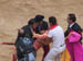 Matador getting carried off