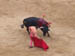 Matador with cape