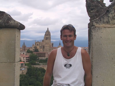 Sergovia Rob top of Alcazar