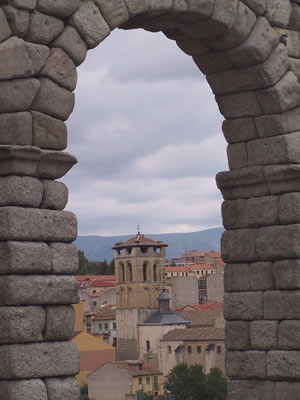 Sergovia aqueduct arch