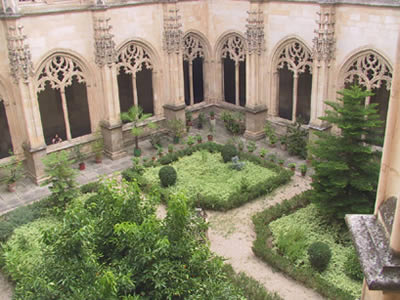 Cloisters courtyard
