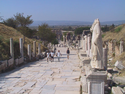 Walk through township