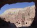 View out of cavehouse
