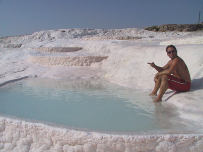 Rob in calcium bath