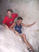 Rob Mark climbing gorge