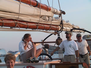 Brooke on Liberty Clipper