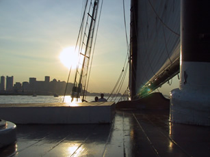 Liberty sunset rigging