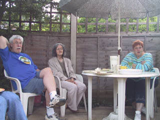 BBQ Iain and Ruth friends