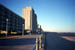 Looking down Virginia Beach